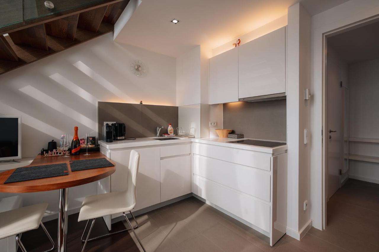 Skau Eurovea Duplex Apartment Danube Exclusive View Free Parking Pressburg Exterior foto