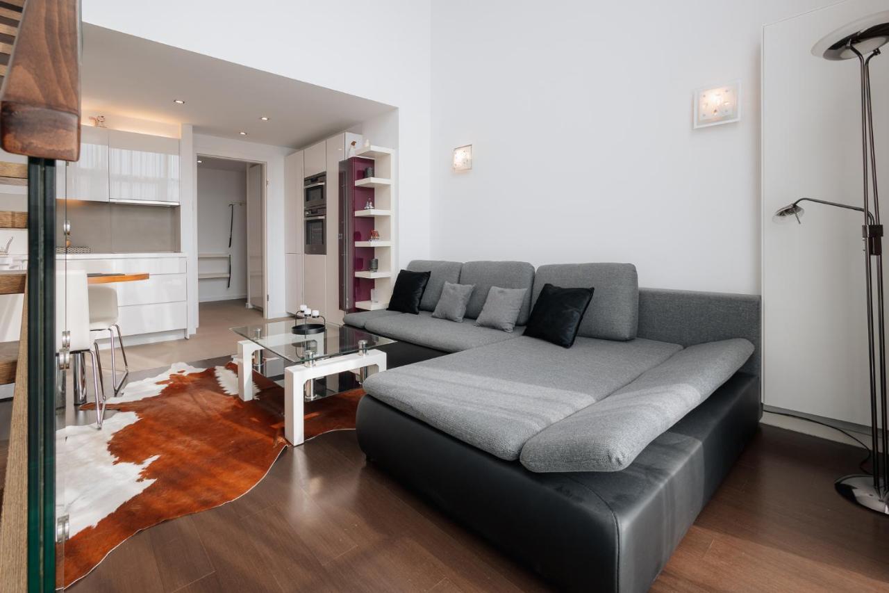 Skau Eurovea Duplex Apartment Danube Exclusive View Free Parking Pressburg Exterior foto