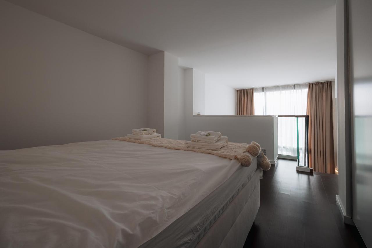 Skau Eurovea Duplex Apartment Danube Exclusive View Free Parking Pressburg Exterior foto